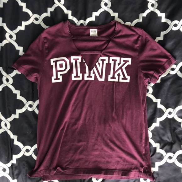 PINK Victoria's Secret Tops - VS pink tee